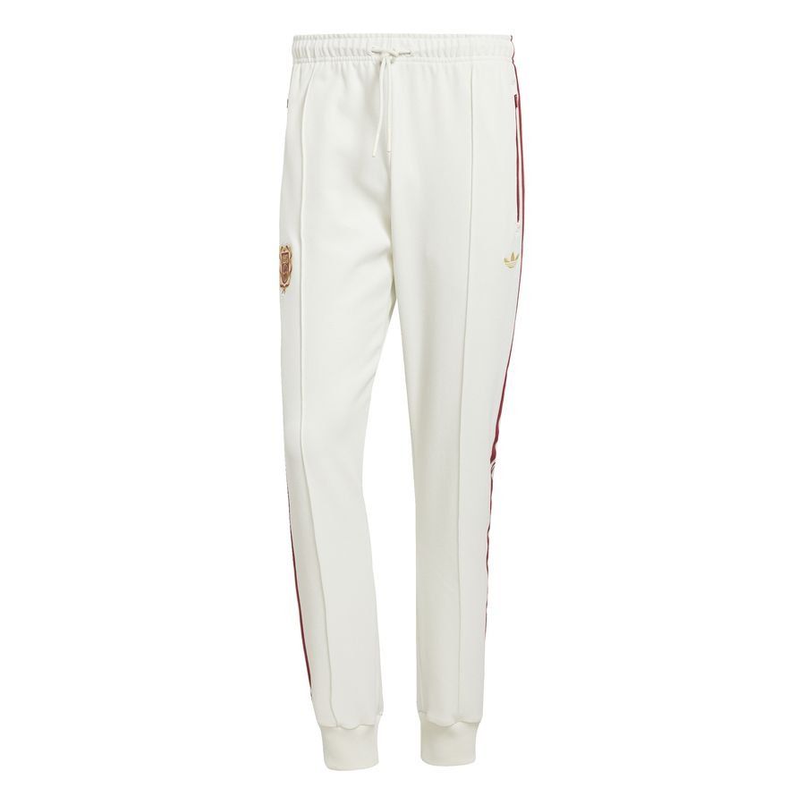 Bayern München Track Pants 125 Years Anniversary - Off White LIMITED EDITION - Men's-SoccerKits Hub | Buy Soccer Jerseys Online